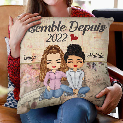 Ensemble Depuis Couple - Oreiller Personnalisé