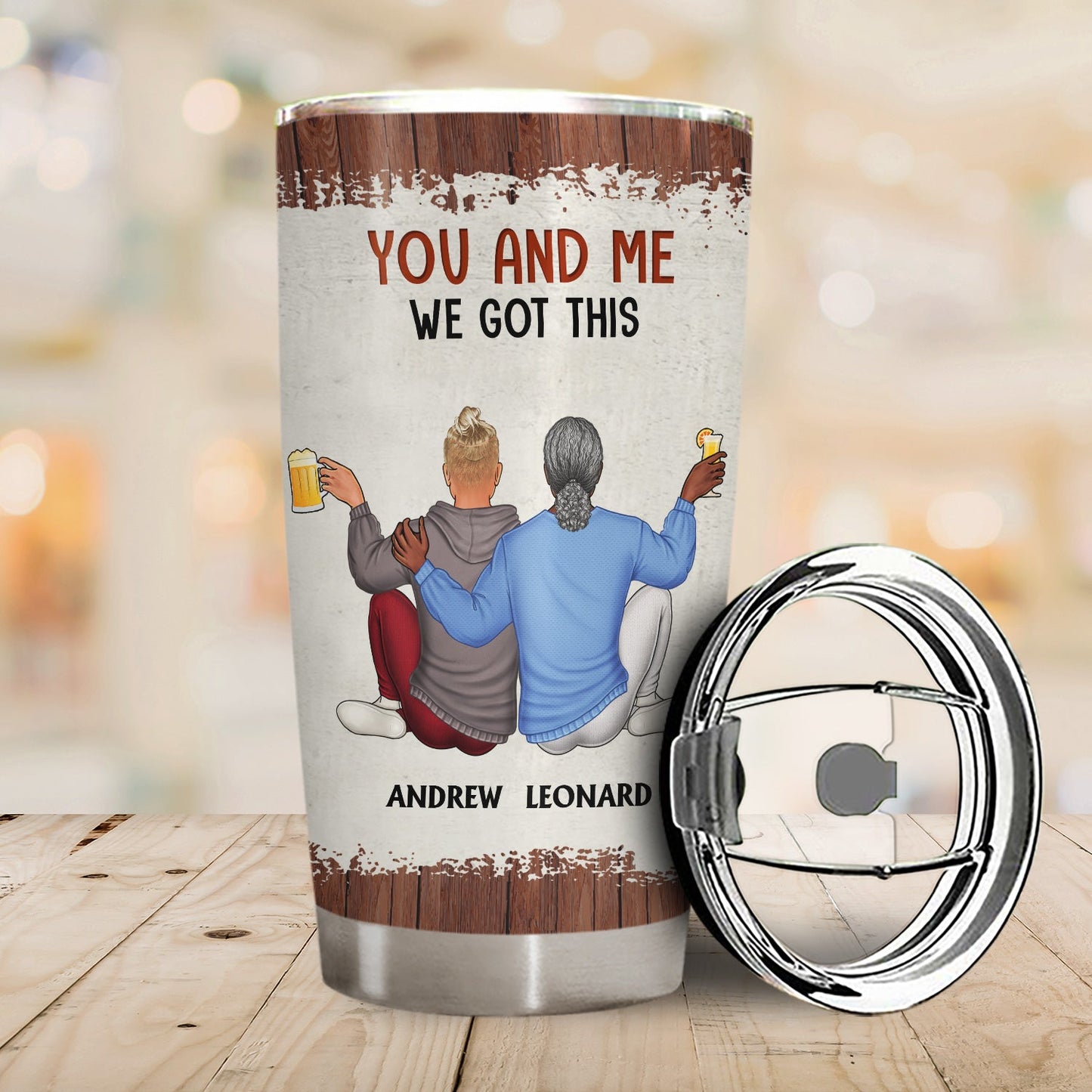 I Wish I Could Turn Back The Clock - Anniversary, Loving Gift For Couples, Husband, Wife - Personalized Tumbler