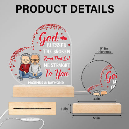 I Can't Say I Love You Enough So This Is Your Reminder Couple - Anniversary, Birthday, Housewarming Gift For Spouse, Husband, Wife, Family - Personalized Custom 3D Led Light Wooden Base