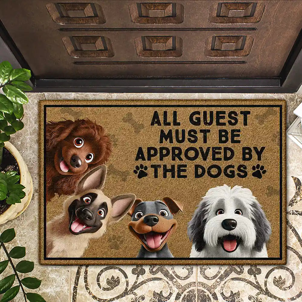 No Need To Knock We Know You're Here Dog - Personalized Doormat