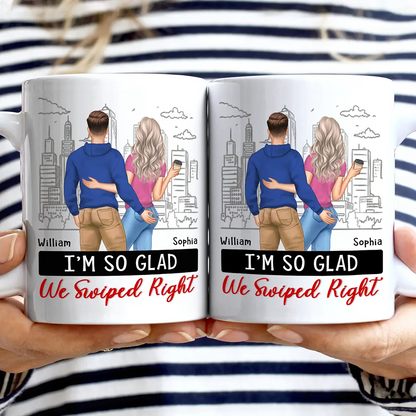 Started With A Message Couples - Personalized Mug