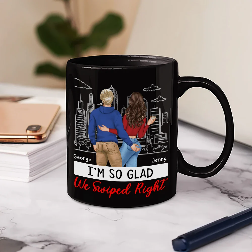 Started With A Message Couples - Personalized Mug