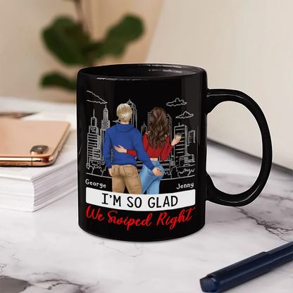 Started With A Message Couples - Personalized Mug