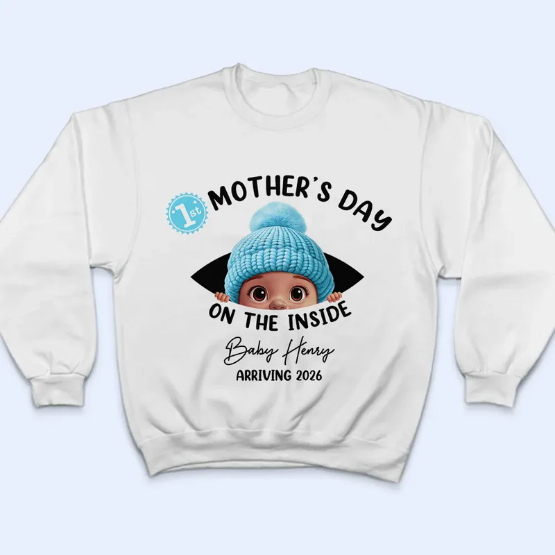Baby First Year On The Inside With Mom - Personalized Loungewear Set