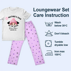Baby First Year On The Inside With Mom - Personalized Loungewear Set