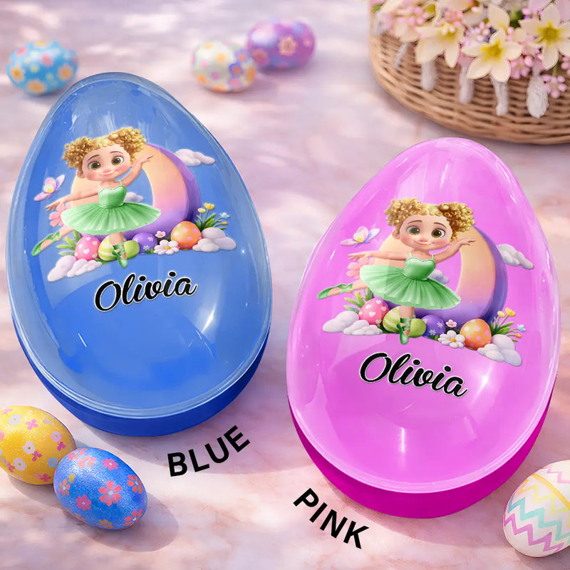 Ballerina Girl Alphabet - Personalized Fillable Egg