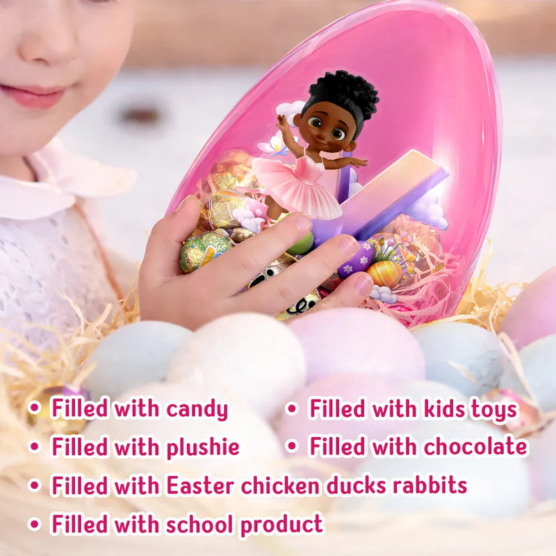 Ballerina Girl Alphabet - Personalized Fillable Egg