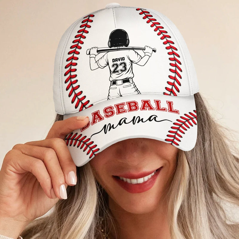 Baseball Mom Dad - Personalized Classic Cap
