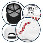 Baseball Mom Dad - Personalized Classic Cap