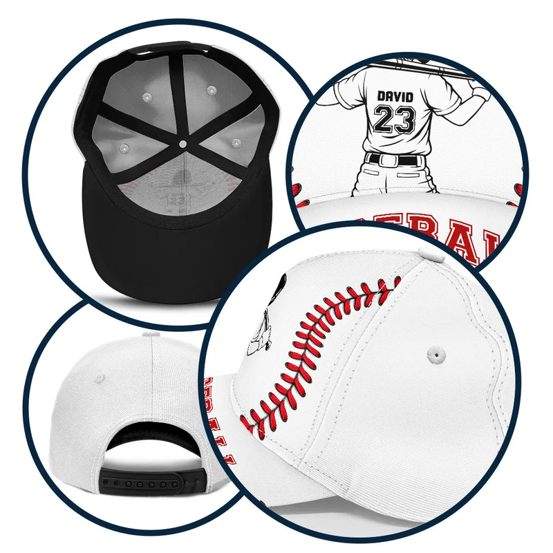 Baseball Mom Dad - Personalized Classic Cap