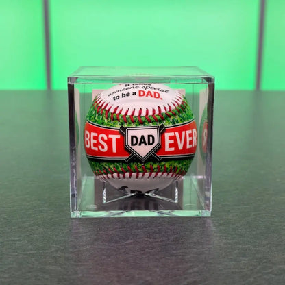 Baseball, Softball Players - Best Dad Ever - Personalized Baseball, Softball (TL)  The Next Custom Gift