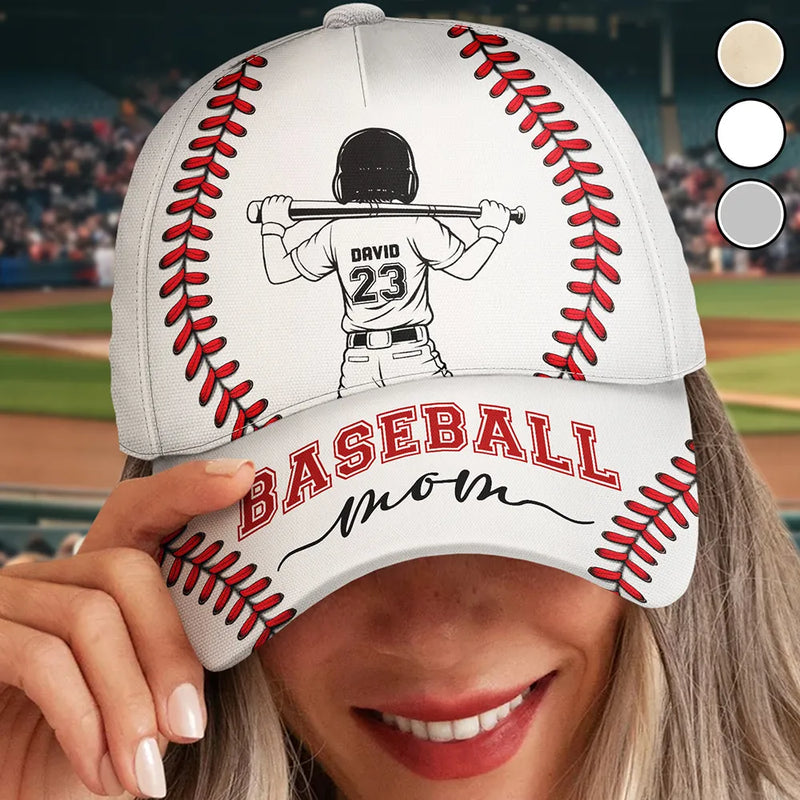Baseball Mom Dad - Personalized Classic Cap