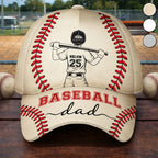 Baseball Mom Dad - Personalized Classic Cap