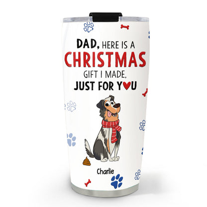 Little Gift For Dog Dad And Mom - Personalized Custom Tumbler