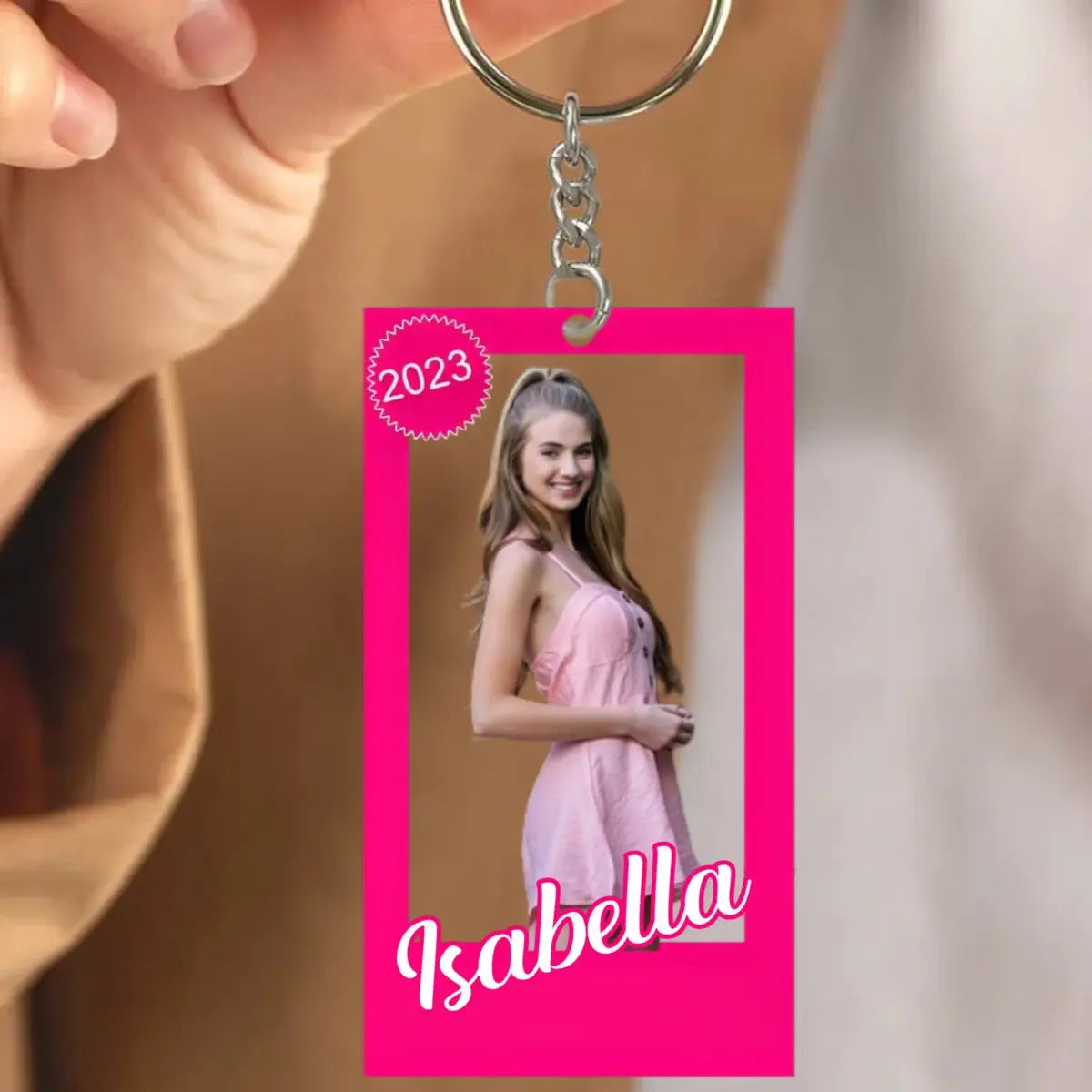 Be A Main Character - Personalized Acrylic Keychain Keychain The Next Custom Gift