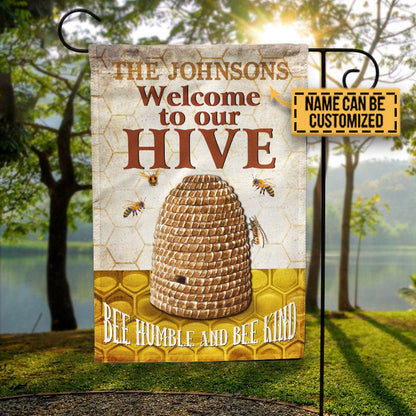 Bee Humble And Bee Kind Custom Flag
