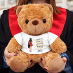 Behind You All Memories - Personalized Teddy Bear