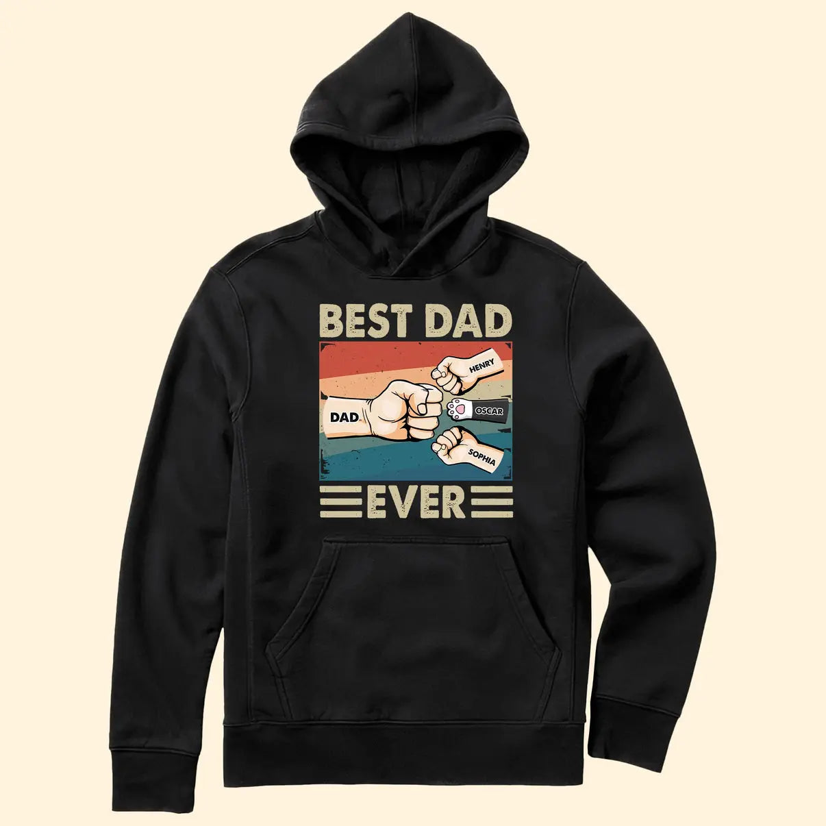 Best Dad Ever - Cartoon Version - Personalized Shirt Shirts & Tops The Next Custom Gift