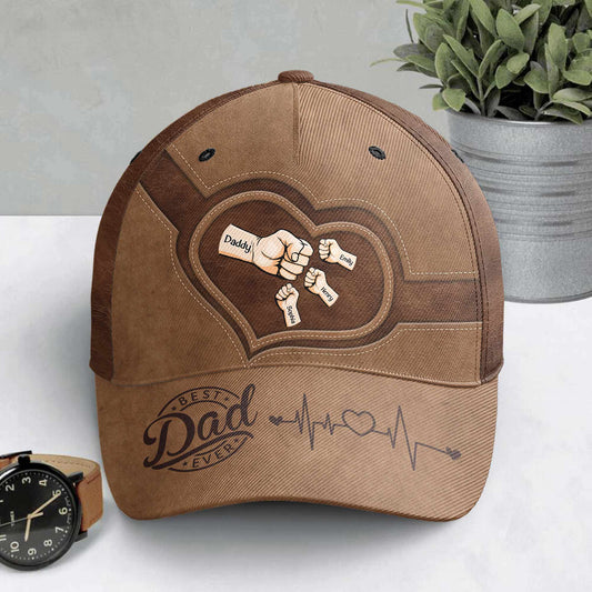Best Dad Ever - New Version - Personalized Classic Cap