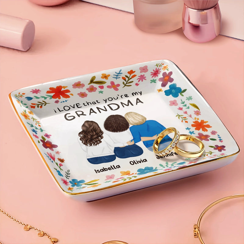 Gia Đình - Bà, Mẹ, Dì Hướng Dương - Món Quà Sinh Nhật Yêu Thương Cho Mẹ, Bà, Bà - Đĩa Nhẫn Cá Tính