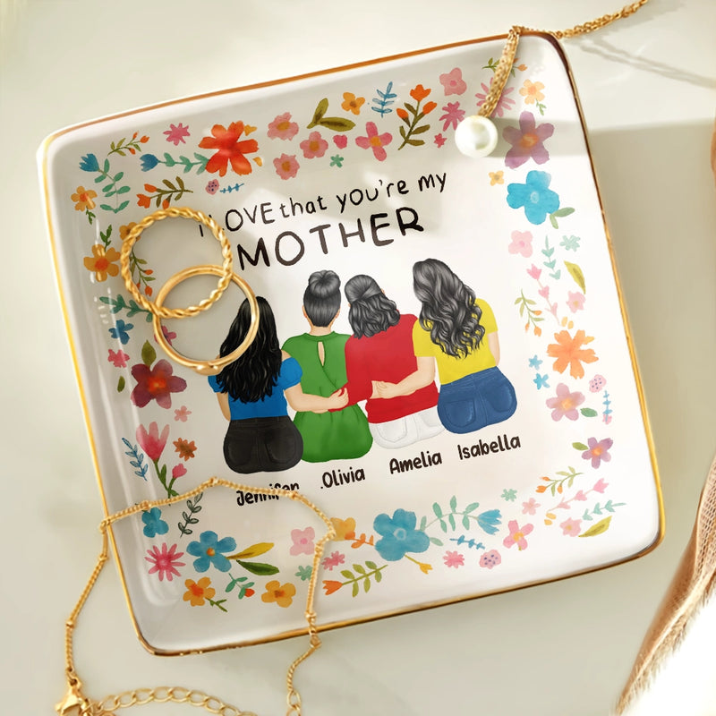 Gia Đình - Bà, Mẹ, Dì Hướng Dương - Món Quà Sinh Nhật Yêu Thương Cho Mẹ, Bà, Bà - Đĩa Nhẫn Cá Tính