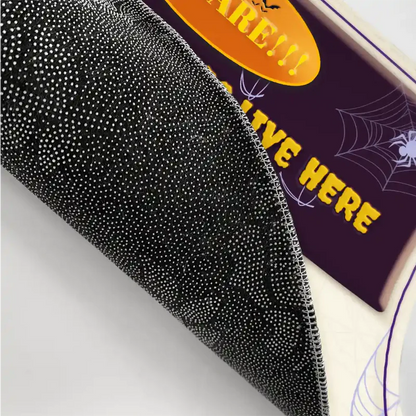 Beware Little Monsters In This Family - Personalized Doormat