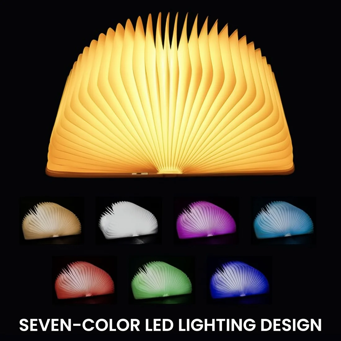 Birth Flower Book Lovers - Personalized Book Lamp