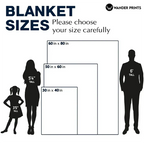 God Says I Am Bible Blanket - Personalized Fleece Blanket