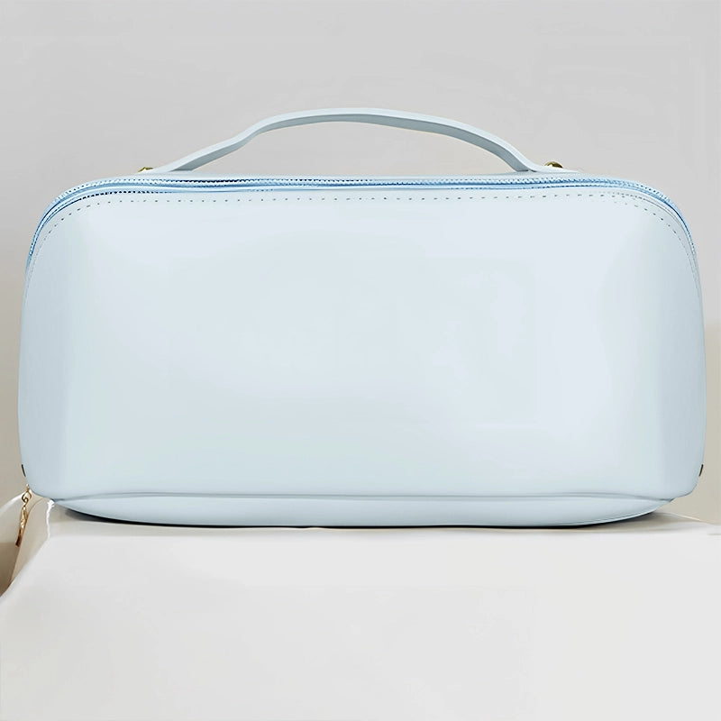 If Besties Sisters Were Flowers I'd Pick You - Personalized Leather Makeup Bag