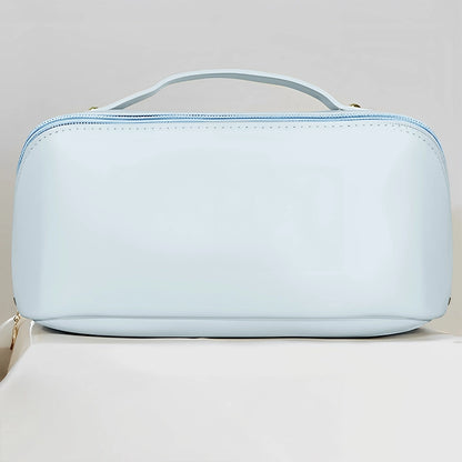 If Besties Sisters Were Flowers I'd Pick You - Personalized Leather Makeup Bag