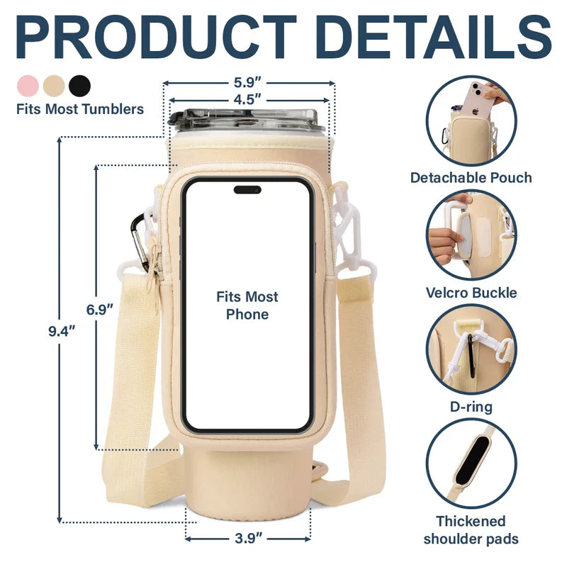 I Just Want To Work In My Garden - Personalized Bottle Carrier Bag