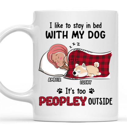 Too Peopley - Personalized Custom Coffee Mug