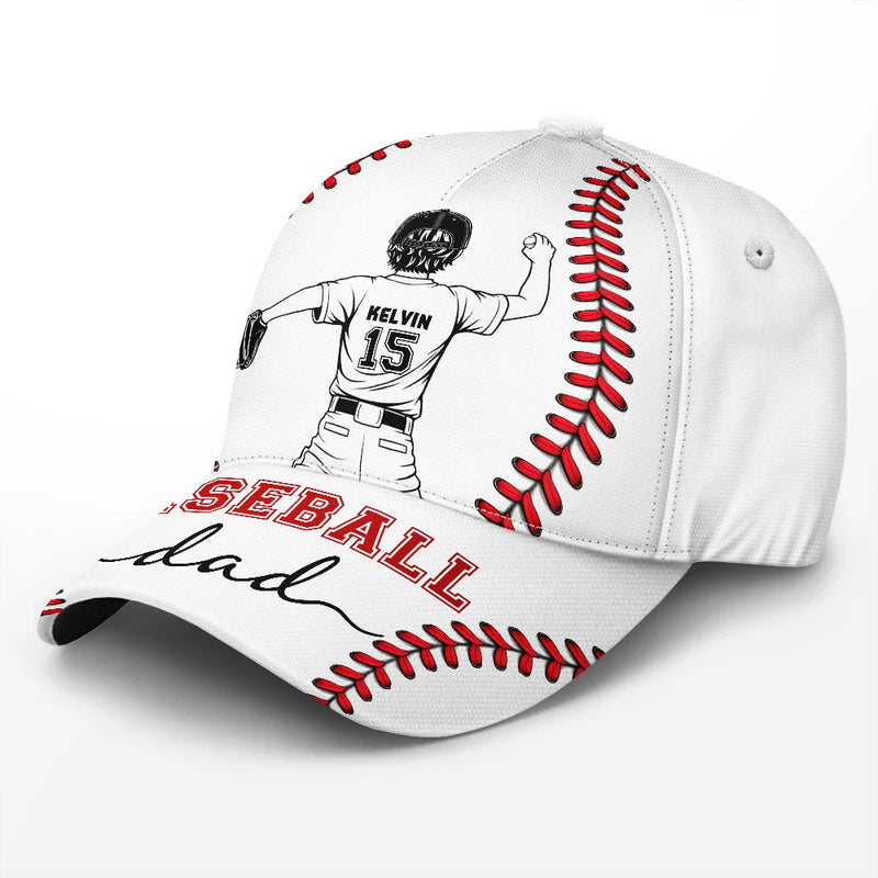 Baseball Mom Dad - Personalized Classic Cap
