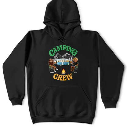 Camping Crew 3D Effect - Personalized T Shirt