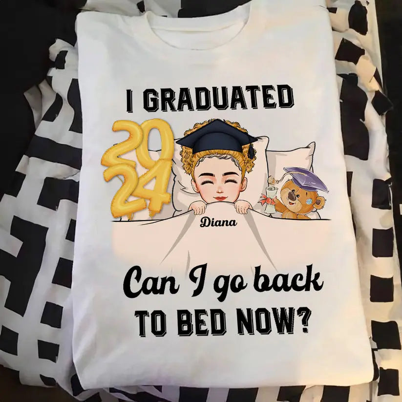 Can I Go Back To Bed Now - Personalized Shirt Shirts & Tops The Next Custom Gift