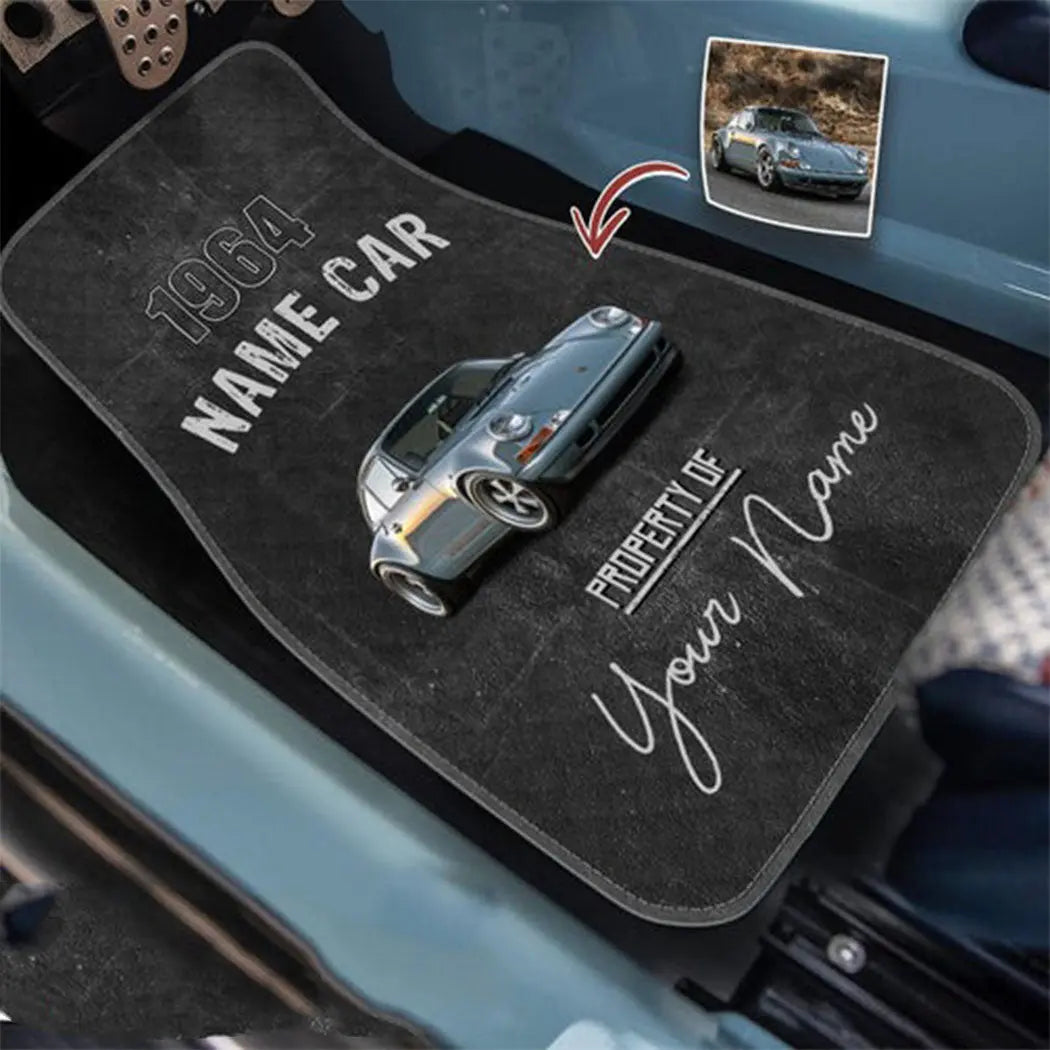 Car Lovers - Car Mats Upload Photo Of Your Car - Personalized Floor Mats Floor Mats The Next Custom Gift