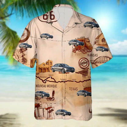 Car Lovers - Custom Photo - Personalized Hawaii Shirt Hawaiian Shirt The Next Custom Gift