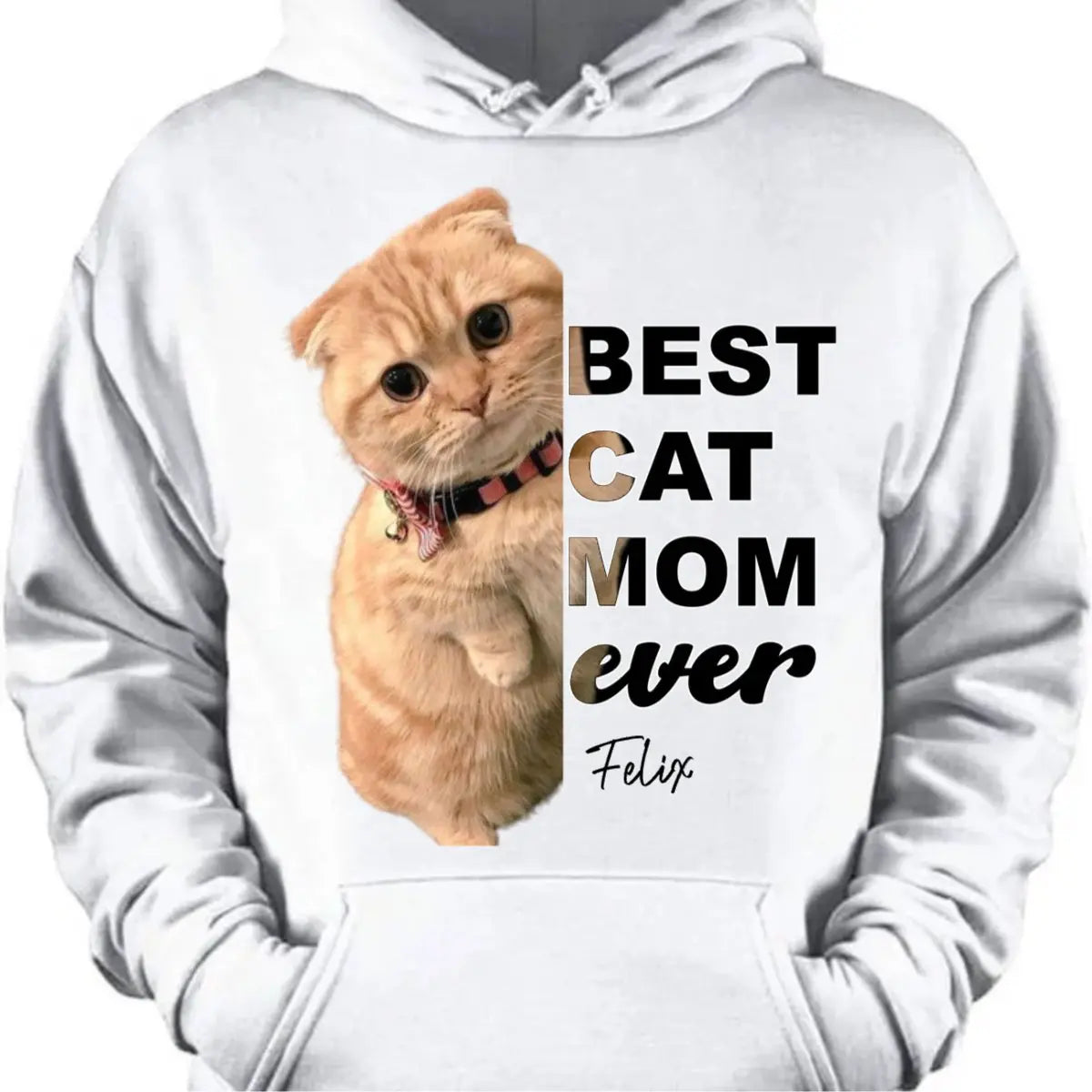 Cat Lovers - Best Cat Mom - Personalized Unisex T-shirt (LH) Shirts & Tops The Next Custom Gift