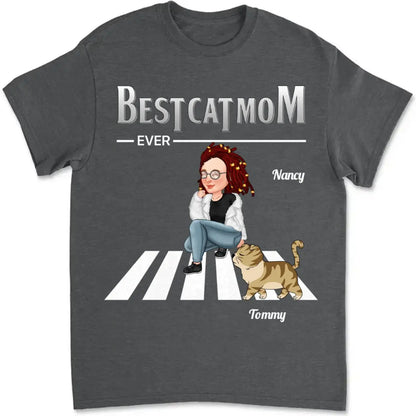 Cat Lovers - Yes I'm The Crazy Cat Lady - Personalized Unisex T-shirt Shirts & Tops The Next Custom Gift