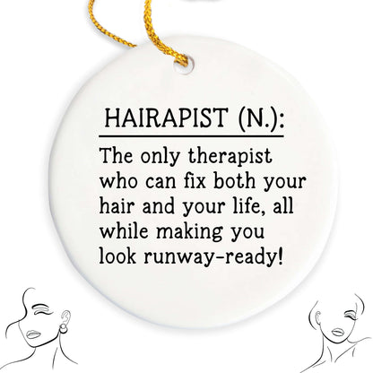 Hairstylist Christmas Ornaments