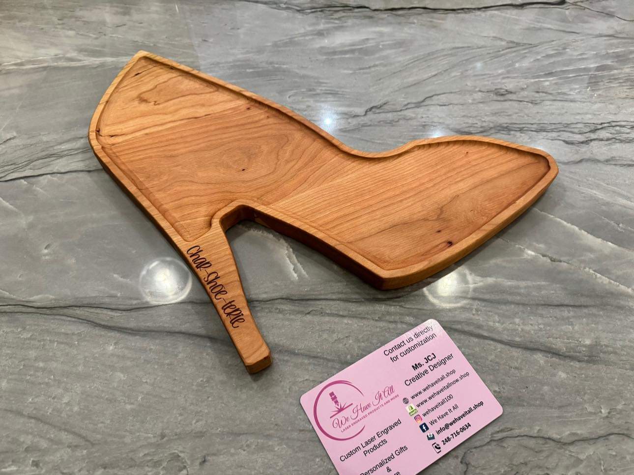 Stiletto Shoe Cutting Board