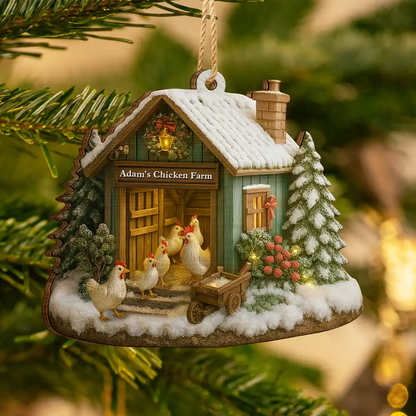 Gia Đình - Hồng Y Mẹ Bố Bà Ông Nội Hồng Y Vòng Tròn Trang Trí