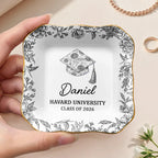 Congrats Graduation - Personalized Ring Dish
