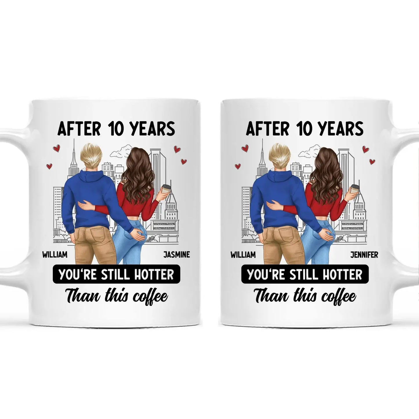 Couple After Years Hotter Than This Coffee - Gift For Couples - Personalized Mug mug The Next Custom Gift