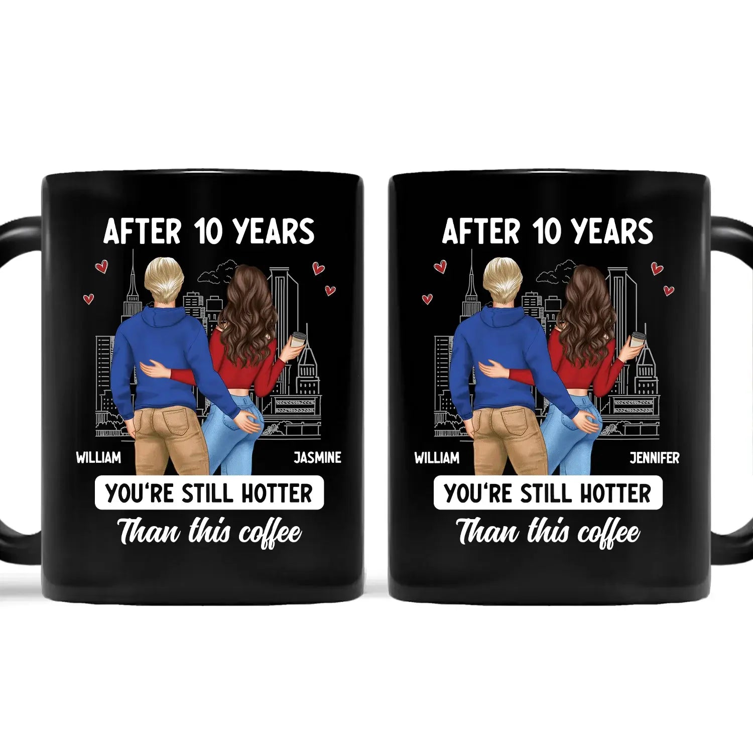 Couple After Years Hotter Than This Coffee - Gift For Couples - Personalized Mug mug The Next Custom Gift