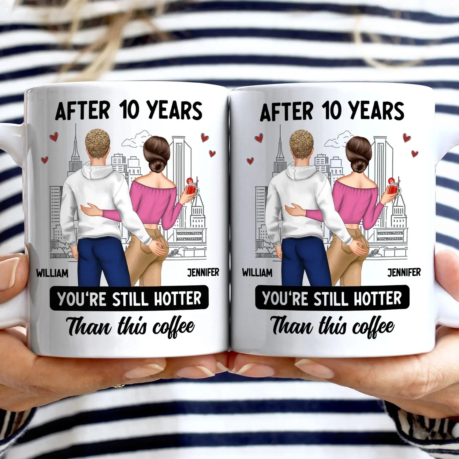 Couple After Years Hotter Than This Coffee - Gift For Couples - Personalized Mug mug The Next Custom Gift