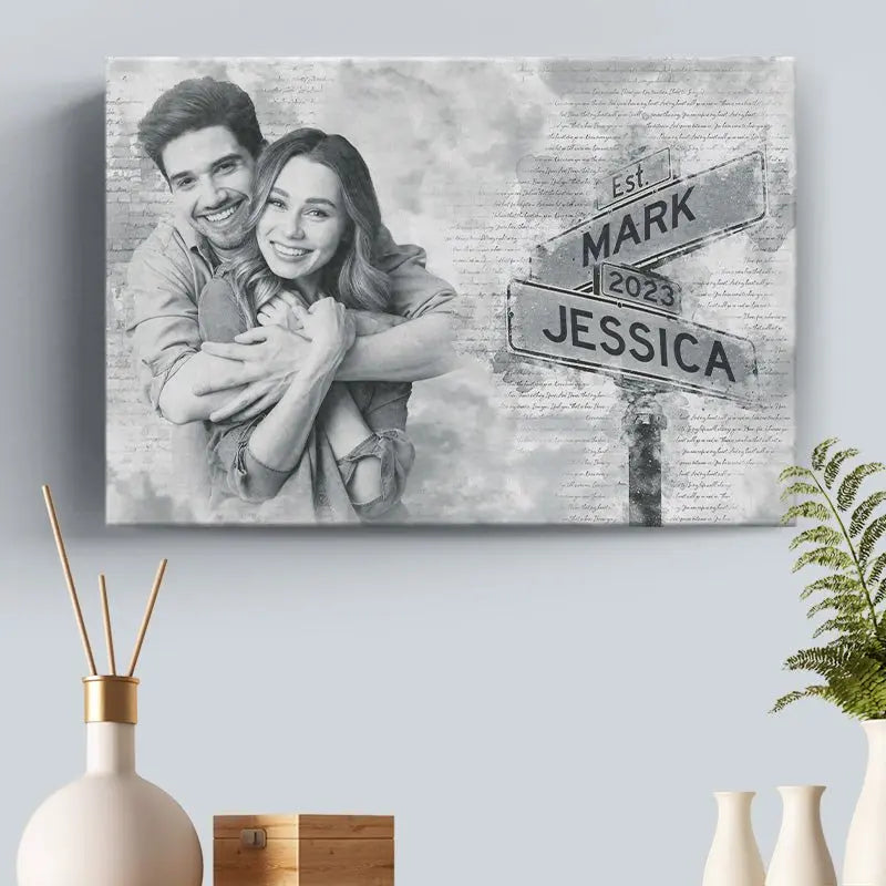 Couple - Be Lovers But Be Best Friends Too - Personalized Canvas Poster The Next Custom Gift