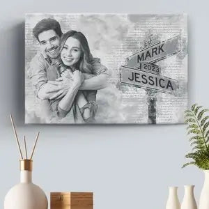 Couple - Be Lovers But Be Best Friends Too - Personalized Canvas(BU) Poster The Next Custom Gift