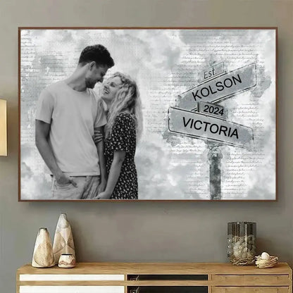 Couple - Be Lovers But Be Best Friends Too - Personalized Canvas(BU) Poster The Next Custom Gift