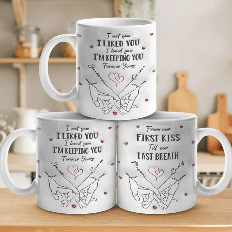 Couple - I Met You I Loved You - Personalized Mug Mug The Next Custom Gift